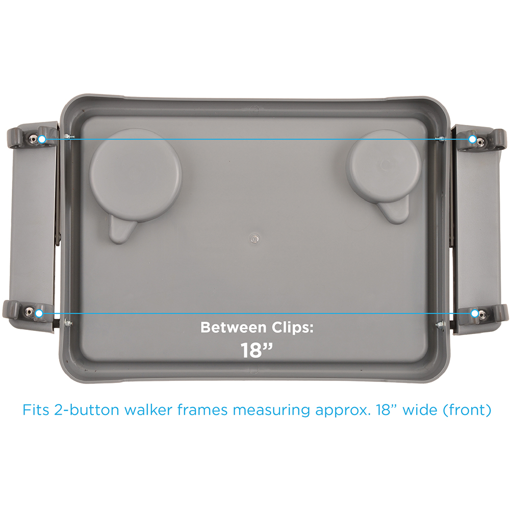 TRAY FOR 1" FOLDING WALKER